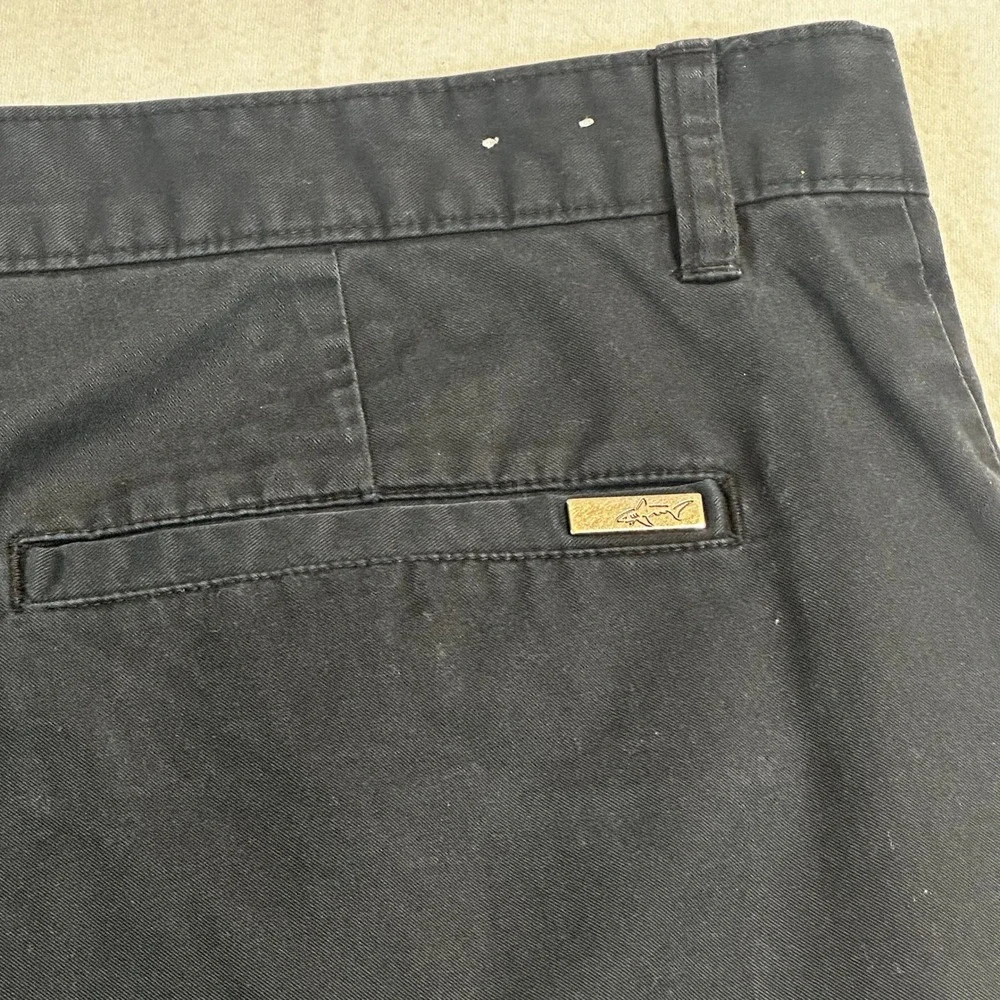 Greg Norman Tasso Elba Five Iron Men's Gray Cargo‎ Shorts Size 40 Cotton Golf